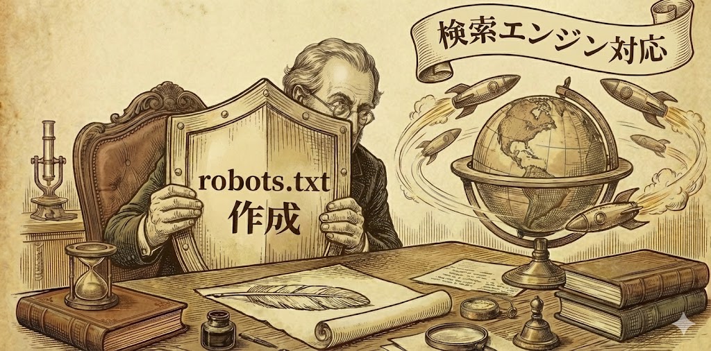 クローラーを制御する！Hexoでのrobots.txt自動生成と設定方法